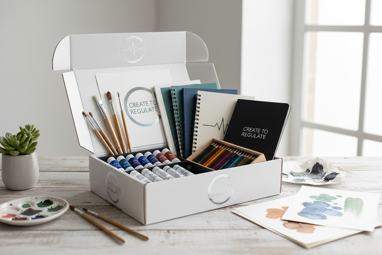 Neurodivergent Create to Regulate Art Boxes