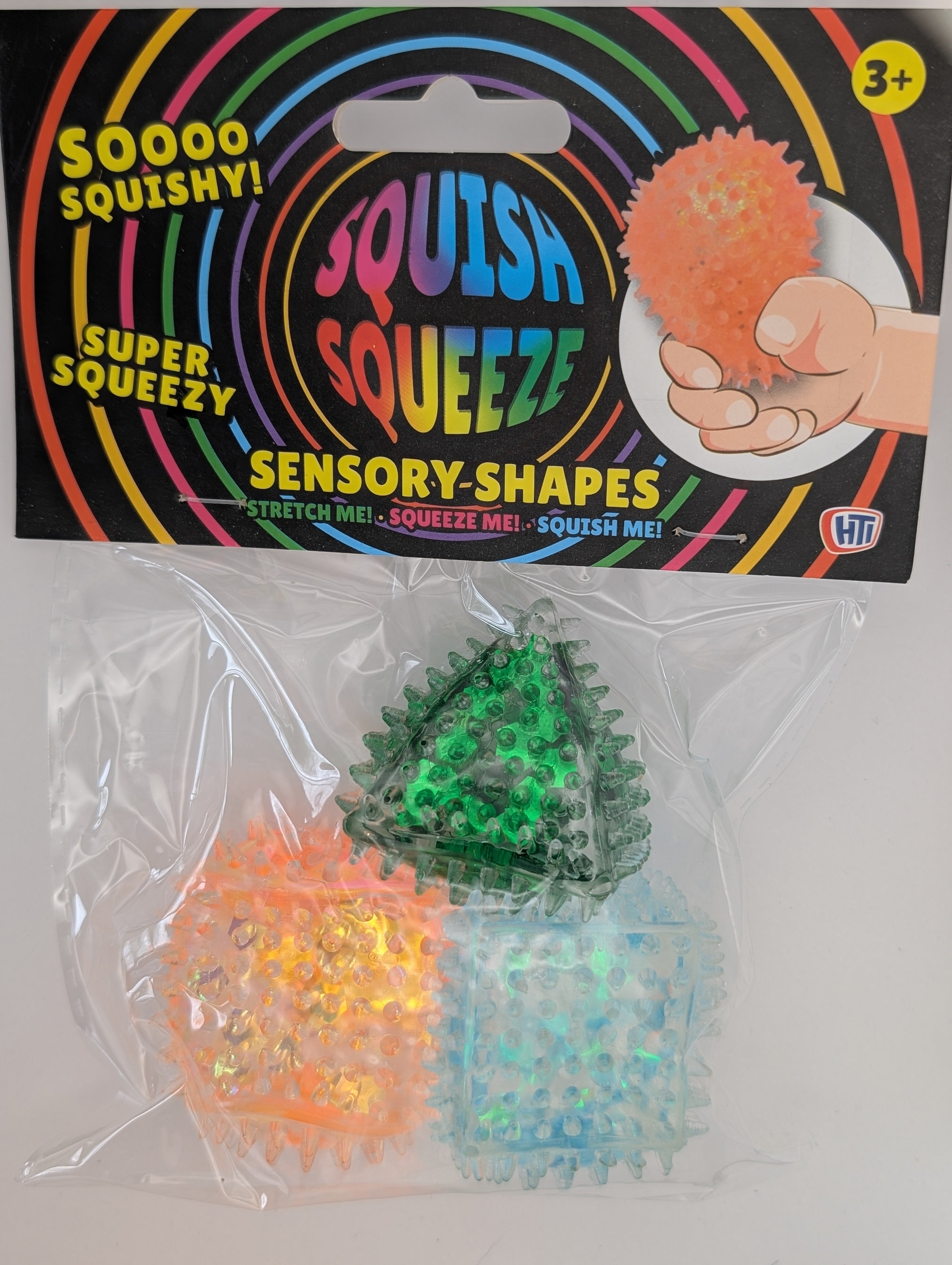 Sensory Shapes Sugar Squish 3 pack