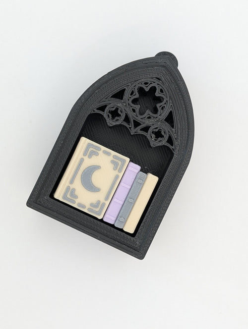 Gothic Book Nook Clicker Fidget