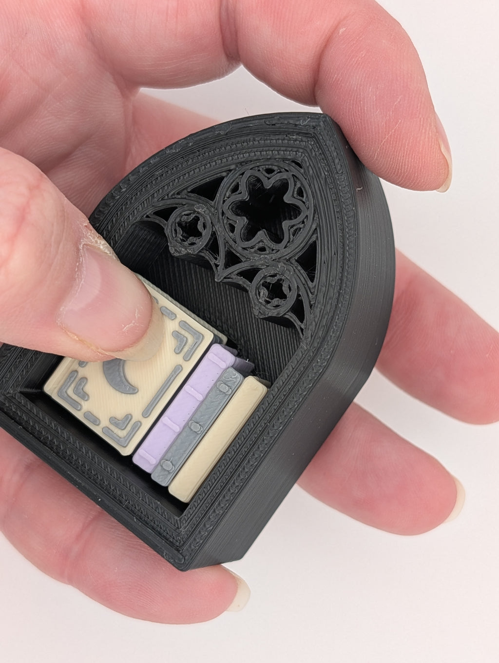 Gothic Book Nook Clicker Fidget