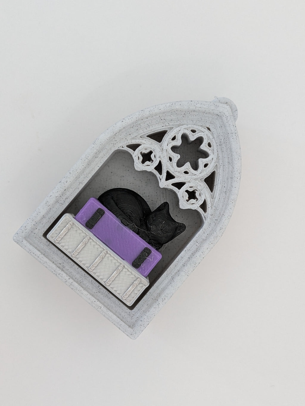 Gothic Book Nook Clicker Fidget